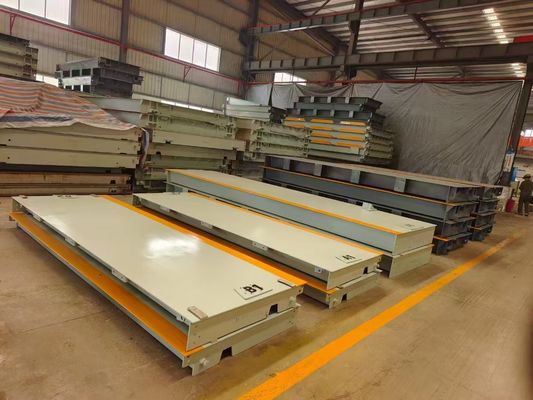 Wasserdichte Lastwagenwaage, die in Bewegung ist