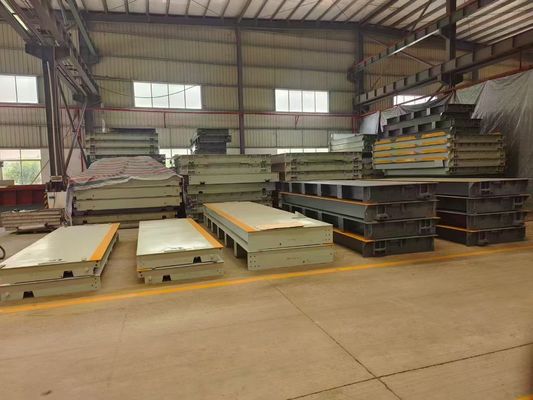 Wasserdichte Lastwagenwaage, die in Bewegung ist