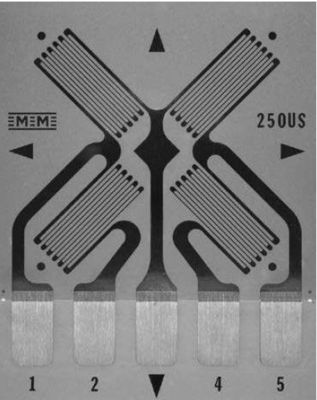 Multi-Axial-Folien Dehnungsmessgeräte für die Herstellung von Lastzellen