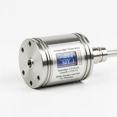 Kompensierte Temperatur -10 °C 50 °C Dehnungsmessung Lastzelle Hysterese bietet Nicht mehr als 0,02 Prozent FS und Linearität 0,2 Prozent FS für das Wiegen