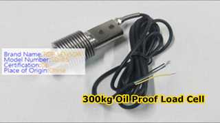 300-kg-Wägezelle, ölbeständiger einzelner Scherbalken